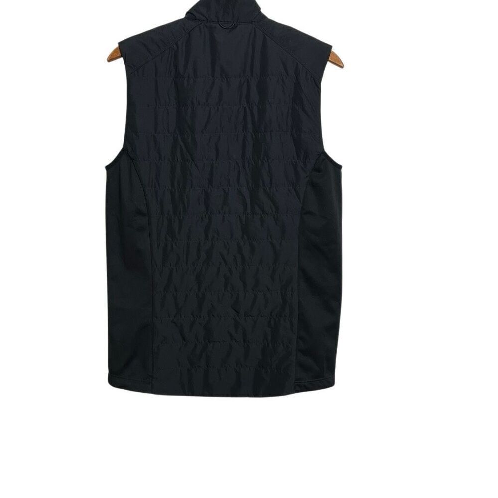 Port Authority NWOT Amity Hall NYC Full Zip Mock Neck Puffer Vest Black Small - Picture 9 of 9